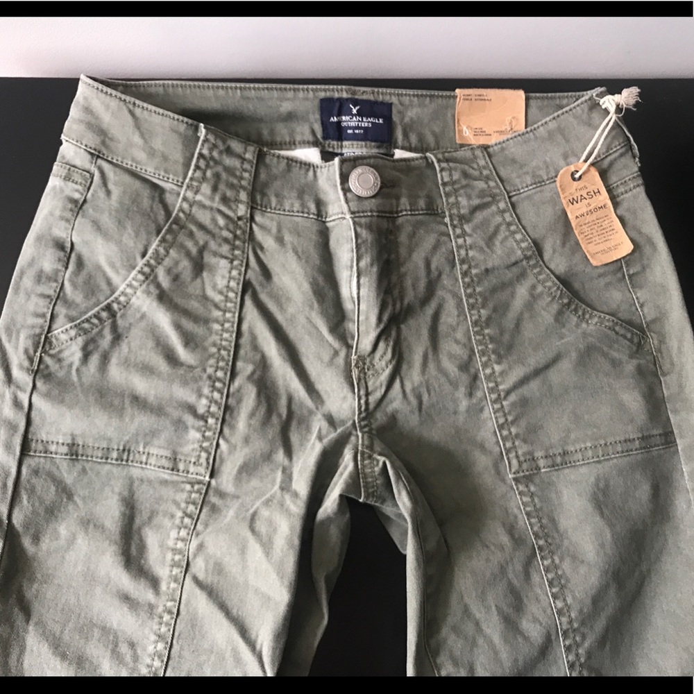 Olive Green American Eagle Pants